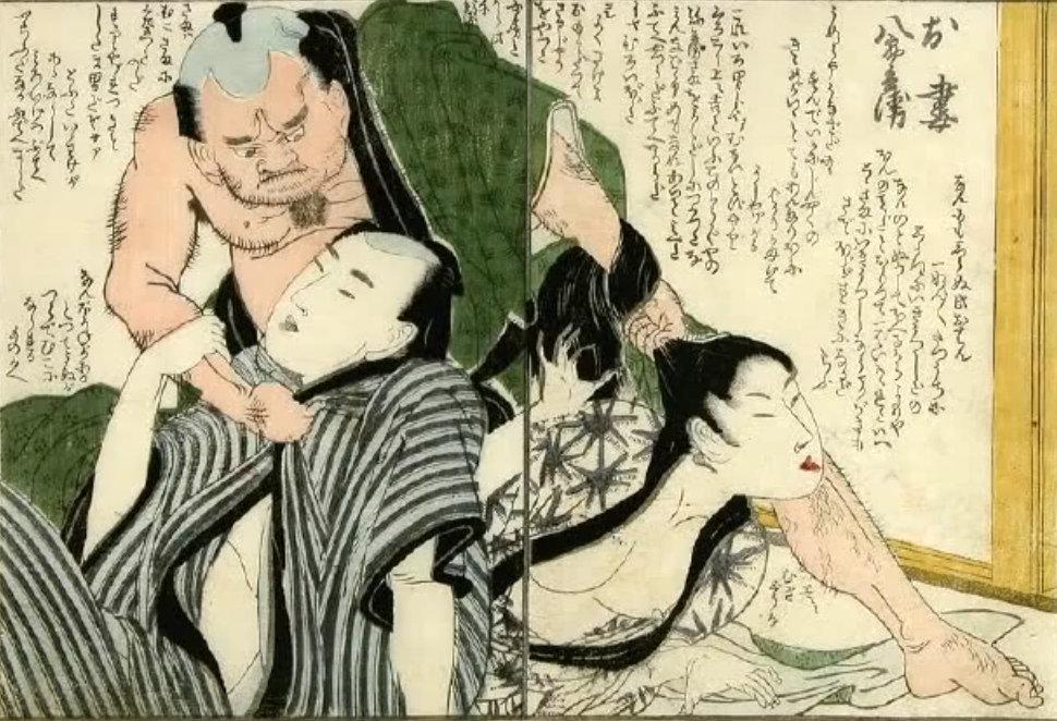 Сюнга - японская эротическая гравюра